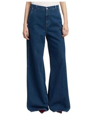 Replay Wide Jeans - Blue