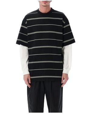 Comme des Garçons Long Sleeve Tops - Black