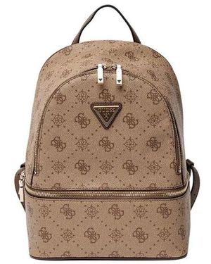Guess Silia Kleiner Rucksack - Braun