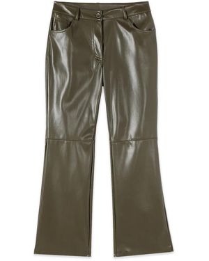 Oltre Wide Trousers - Verde