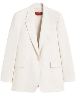 Max Mara Jassen ,Midi Kleedjes - Wit