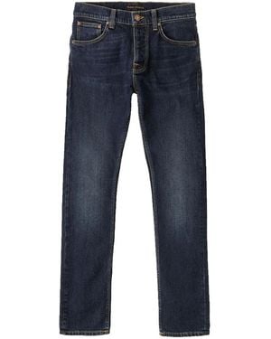 Nudie Jeans Jeans > straight jeans - Bleu