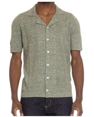Gran Sasso Short Sleeve Shirts - Green