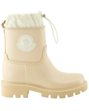 Moncler Rain Boots - Natural