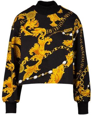 Versace Jeans Couture Sweatshirts - Black