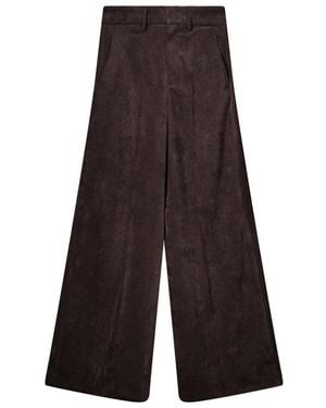 Rossi Wide Trousers - Marrón