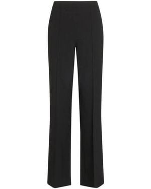 Mads Nørgaard Broeken ,Zwart ,Polyester Brede Broek
