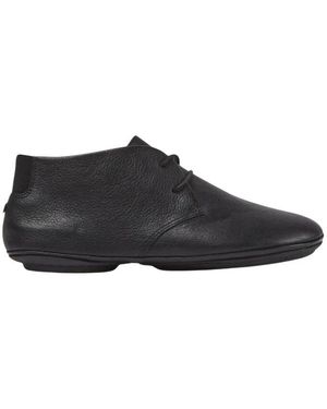 Camper Lace-Up Boots - Black