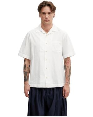 A.P.C. Short Sleeve Hemden - Wit