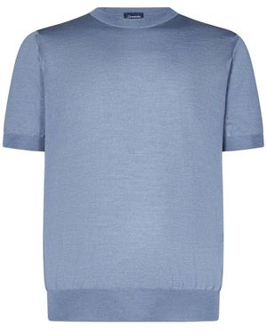 Drumohr Round-Neck Knitwear - Azul