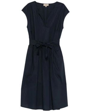 Woolrich Cotton Short Dress - Blue