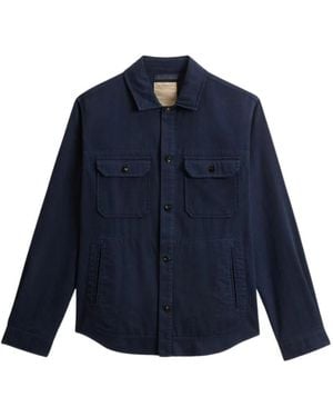 Woolrich Light Jackets - Blue