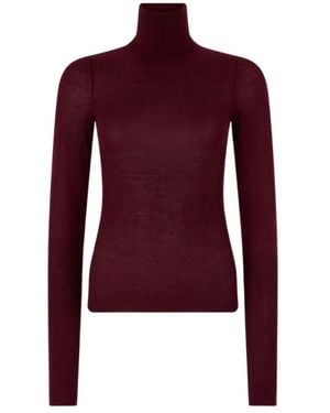 Roberto Cavalli Turtlenecks - Red