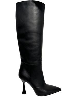 Sergio Levantesi Heeled Boots - Black