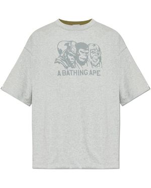 A Bathing Ape T-Shirts - Gris