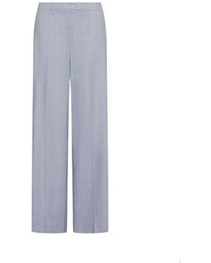 Marella Wide Trousers - Blue