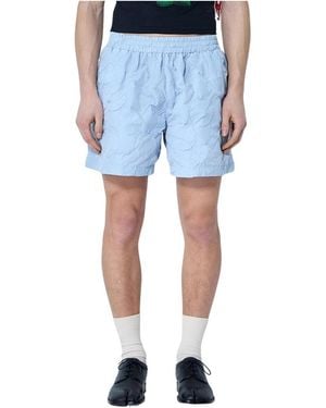 Walter Van Beirendonck Casual Shorts - Blue