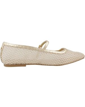 La Strada Stijlvolle Ballet Flats Voor Vrouwen - Wit