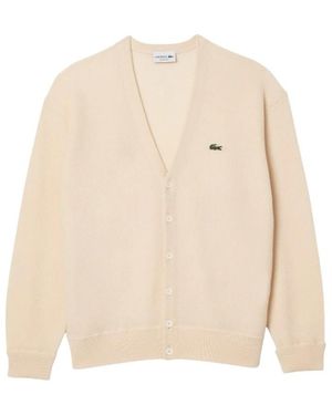 Lacoste Cardigans - Natur