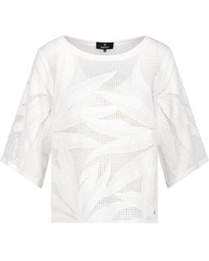Monari Cornelly Knit Pullover - Wit