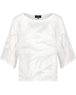 Monari Cornelly Knit Pullover - Wit