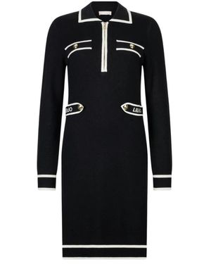 Liu Jo Short Dresses - Black