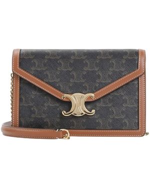 Celine Margo Wallet On Chain - Grau