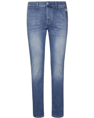 Roy Rogers Slim-Fit Jeans - Azul