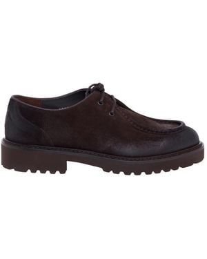 Doucal's Laced Shoes - Marron