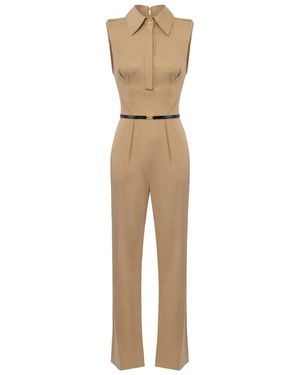 Elisabetta Franchi Jumpsuits - Neutro