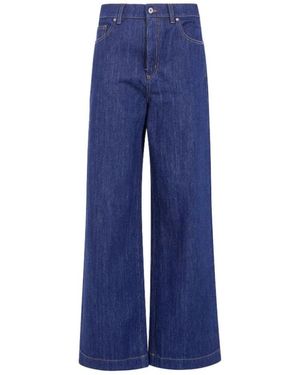 P.A.R.O.S.H. Flared Jeans - Blau