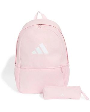 adidas Fitness ,Roze ,Polyester Rugzak Met Etui