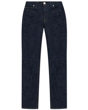 Brioni Jeans Met Licht Toelopende Pijpen - Blauw