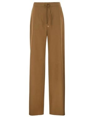 Max Mara Crisma Broeken - Naturel
