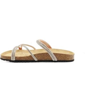 Geox Schoenen ,Geel ,Leer Brionia Slider