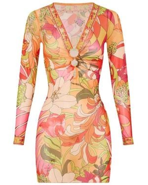 CAMILLA Short Dresses - Orange