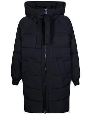 Pinko Jassen ,Zwart ,Leer Dalia Imbottito Tela Tecnica - Blauw