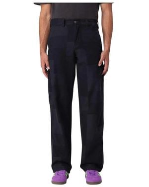 Dickies Relaxte Broek Met Patchwork-Details - Blauw