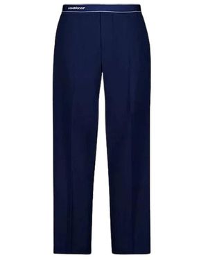 CASABLANCA Straight Trousers - Blue