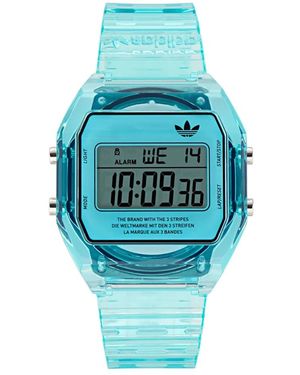adidas Digitale Twee Crystal Horloge Aost24065 - Blauw