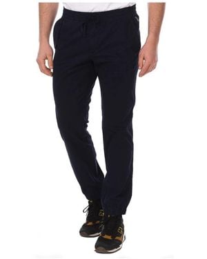 Napapijri Straight Trousers - Blu