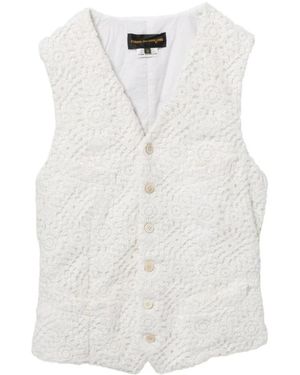 Comme des Garçons Vests - White