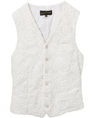 Comme des Garçons Vests - White