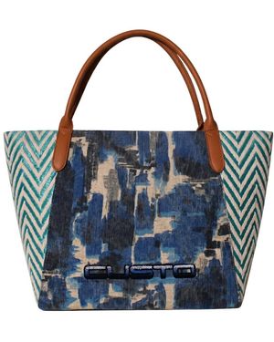 Custoline Tassen ,Blauw ,Leer Tote Bag
