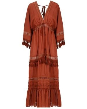 Miss Bikini Badmode ,Bruin ,Beachwear - Rood