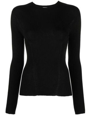 Lanvin Round-Neck Knitwear - Negro
