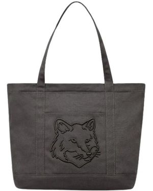 Maison Kitsuné Weekend Bags - Zwart