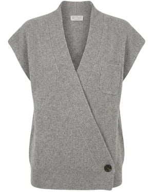 Brunello Cucinelli Cardigans - Gris