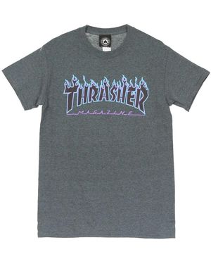 Thrasher T-Shirts - Gris