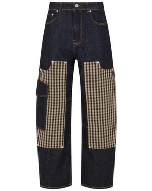 Ganni Loose-Fit Jeans - Blu